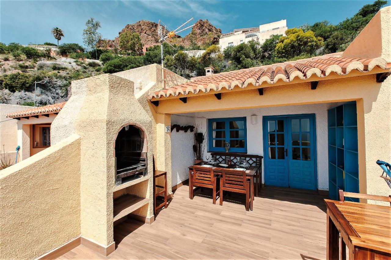House With Terrace, Amazing Views And Private Shared Pool Villa Mojácar Kültér fotó