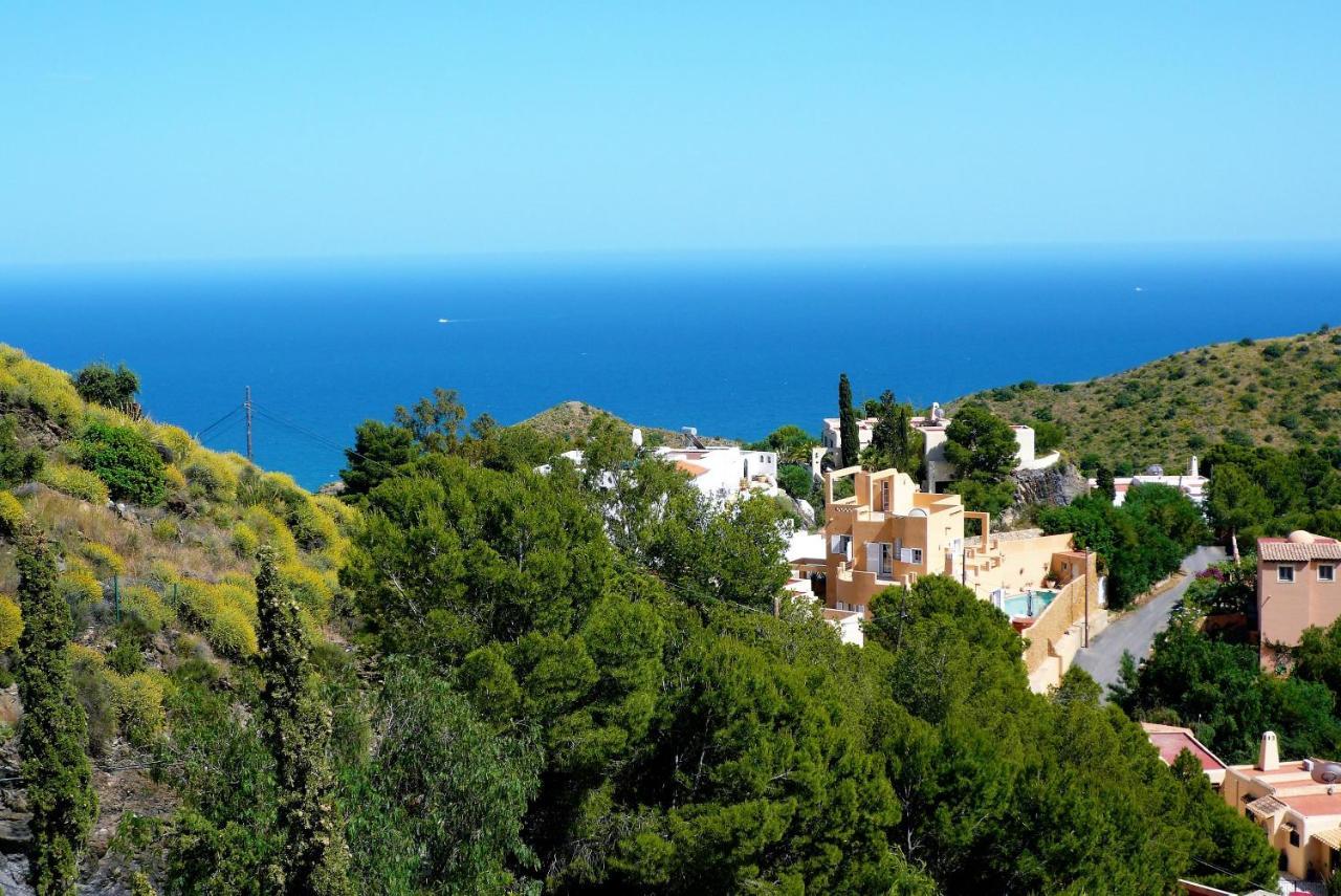 House With Terrace, Amazing Views And Private Shared Pool Villa Mojácar Kültér fotó
