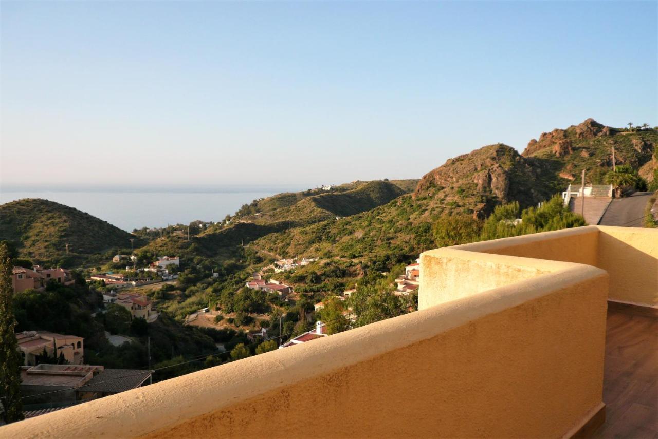 House With Terrace, Amazing Views And Private Shared Pool Villa Mojácar Kültér fotó