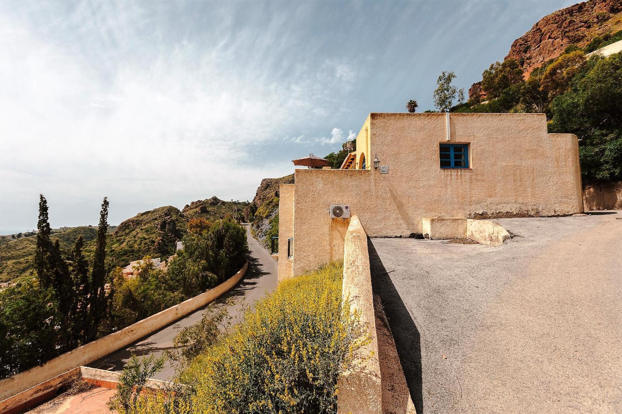 House With Terrace, Amazing Views And Private Shared Pool Villa Mojácar Kültér fotó