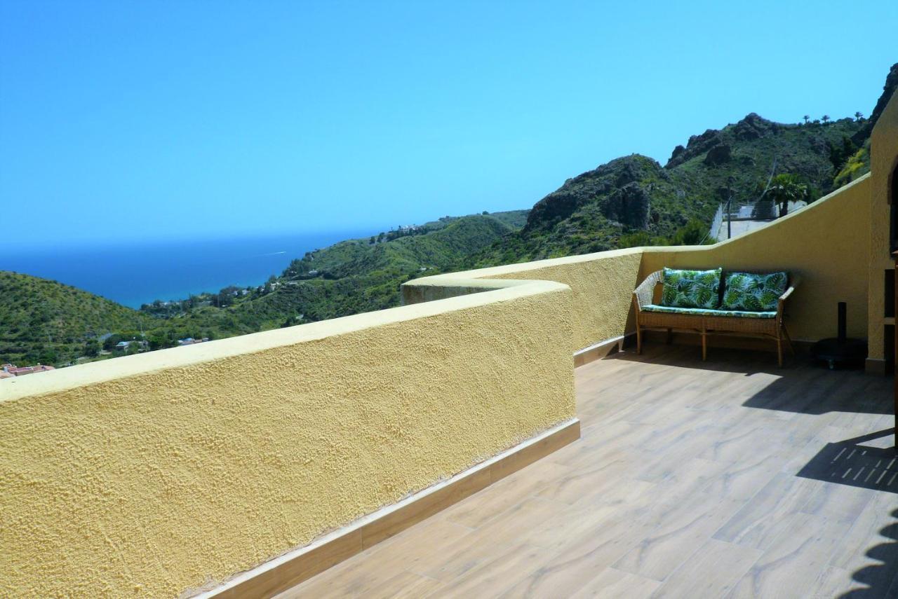 House With Terrace, Amazing Views And Private Shared Pool Villa Mojácar Kültér fotó