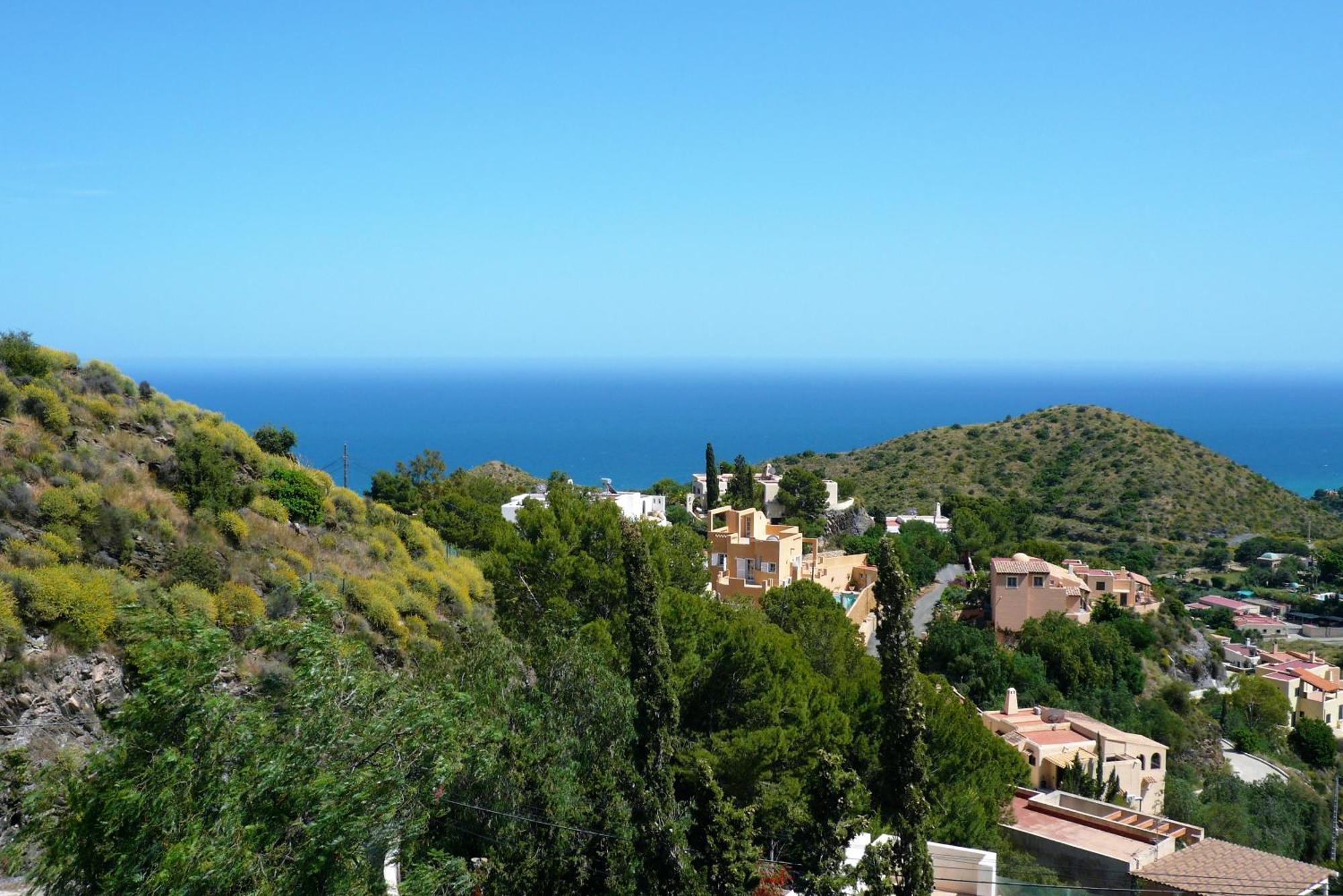 House With Terrace, Amazing Views And Private Shared Pool Villa Mojácar Kültér fotó